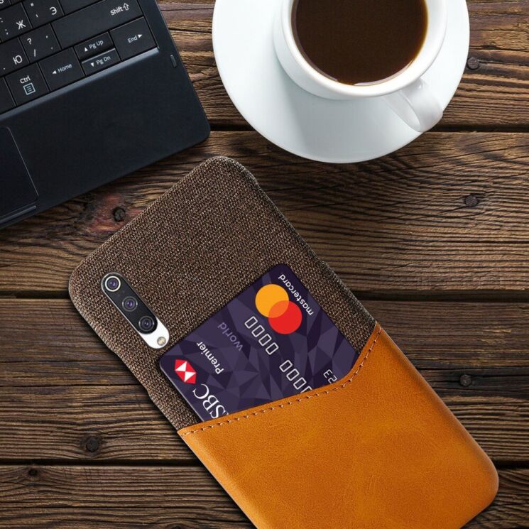 Захисний чохол KSQ Business Pocket для Xiaomi Mi CC9e / A3 - Brown: фото 2 з 4