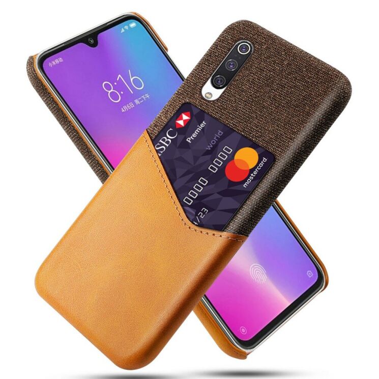 Захисний чохол KSQ Business Pocket для Xiaomi Mi CC9e / A3 - Brown: фото 1 з 4