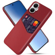Захисний чохол KSQ Business Pocket для Xiaomi Poco F7 - Red: фото 1 з 4