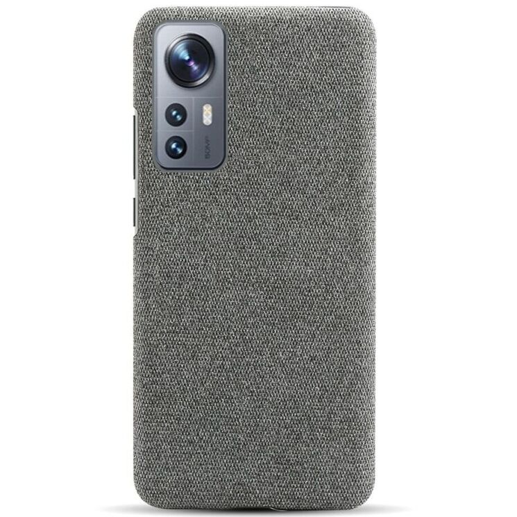 Защитный чехол KSQ Cloth Style для Xiaomi 12 / 12X - Grey: фото 3 из 6