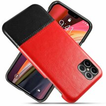 Защитный чехол KSQ Dual Color для Apple iPhone 12 mini - Red / Black: фото 1 из 7