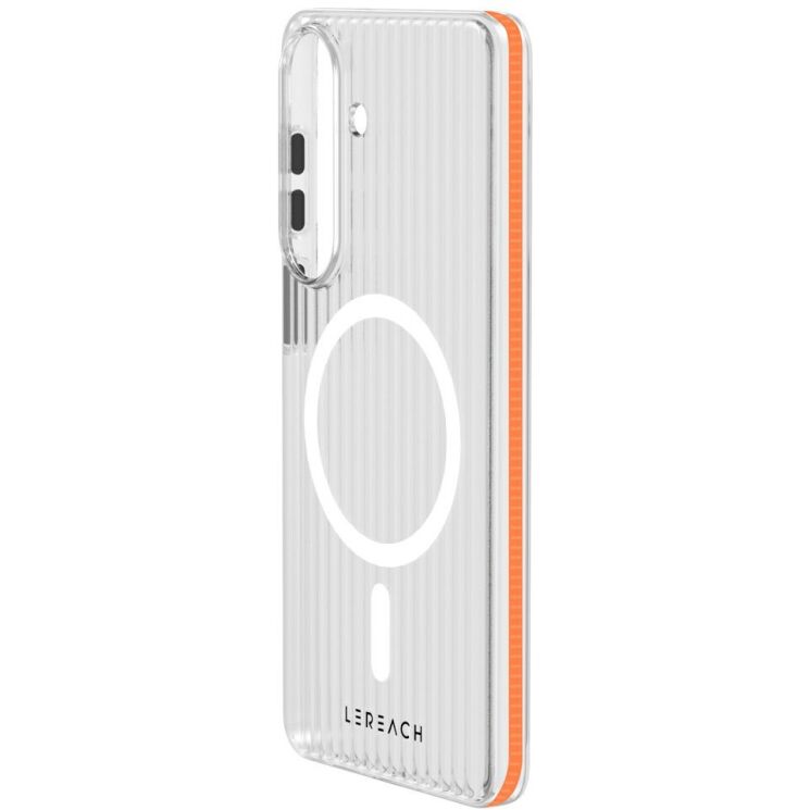 Защитный чехол LEREACH TOC Magnetic для Samsung Galaxy S26 (S942) - Orange: фото 4 из 11