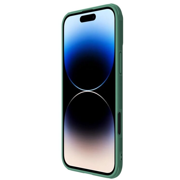 Защитный чехол NILLKIN CamShield Pro (with MagSafe Support) для Apple iPhone 16 Pro - Green: фото 4 из 19