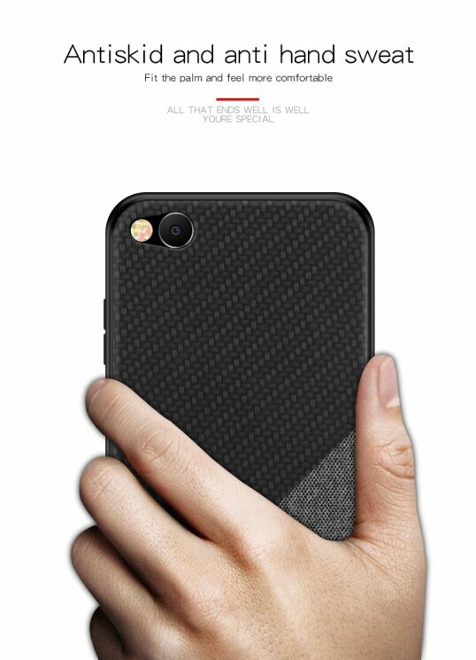 Защитный чехол PINWUYO Honor Series для Xiaomi Redmi Go - Black: фото 8 из 12