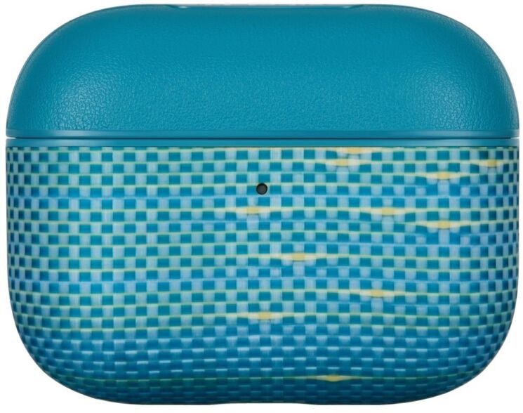 Защитный чехол Pitaka Aramid Fiber Case для AirPods Pro 3 (APM2505) - Lucid Blue: фото 5 из 11