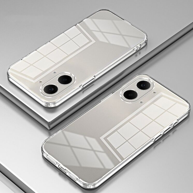 Защитный чехол Reframe Electroplating Frame для Xiaomi Poco X8 Pro Max - Transparent (408936T) Защитный чехол Reframe Electroplating Frame для Xiaomi Poco X8 Pro Max - Transparent: фото 2 из 7