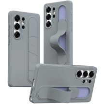 Захисний чохол Reframe Standing Grip для Samsung Galaxy S23 Ultra (S918) - Dark Grey: фото 1 з 13