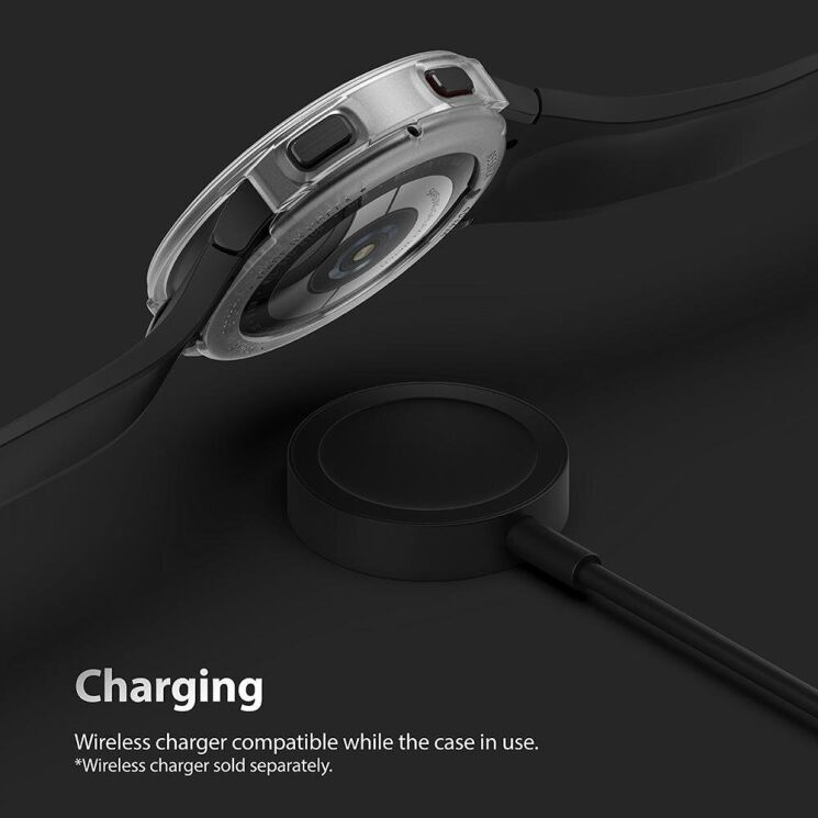 Защитный чехол RINGKE Air Sports для Samsung Galaxy Watch 4 (40mm) - Matte Clear: фото 8 из 12