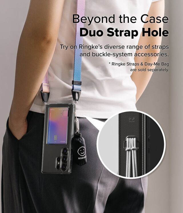 Захисний чохол Ringke Fusion Card для Samsung Galaxy S25 Ultra (S938) 8800274969056 - Clear: фото 11 з 14