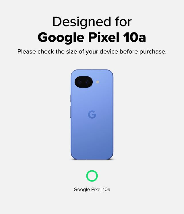 Защитный чехол Ringke Onyx для Google Pixel 10a (8800328818323) - Black: фото 5 из 16