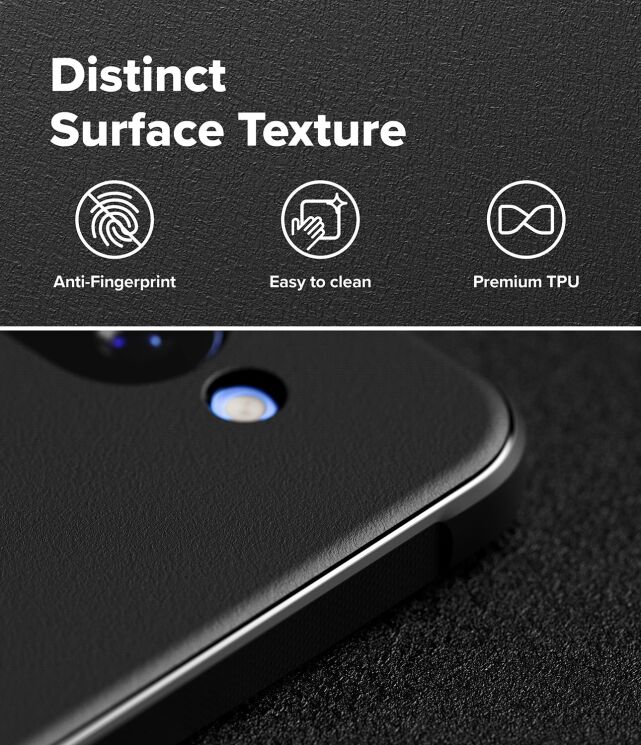 Защитный чехол Ringke Onyx для Google Pixel 10a (8800328818323) - Black: фото 6 из 16