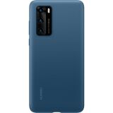 Защитный чехол Silicone Case для Huawei P40 - Blue: фото 1 из 3
