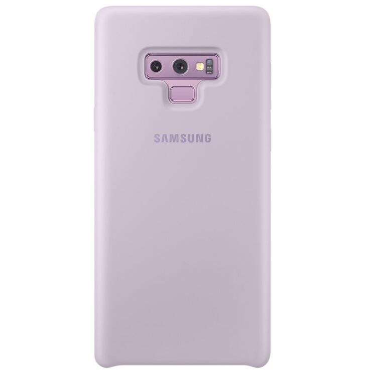 Защитный чехол Silicone Cover для Samsung Galaxy Note 9 (EF-PN960TVEGRU) - Violet: фото 1 из 3