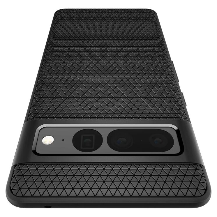 Защитный чехол Spigen (SGP) Liquid Air для Google Pixel 7 Pro - Black: фото 4 из 22