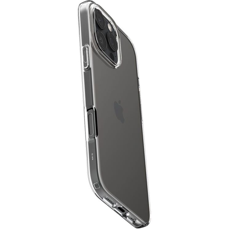 Защитный чехол Spigen (SGP) Liquid Crystal для Apple iPhone 16 Pro - Crystal Clear: фото 3 из 13