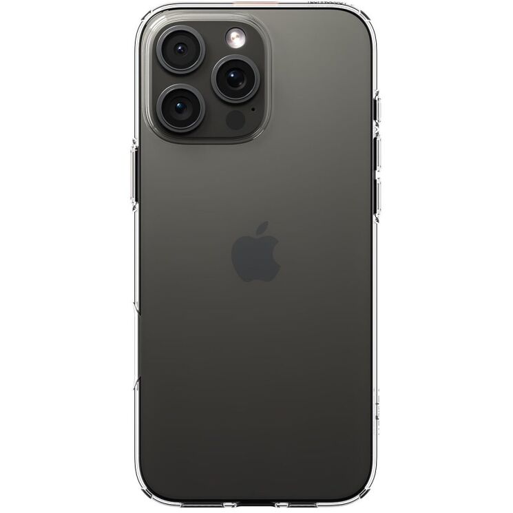Защитный чехол Spigen (SGP) Liquid Crystal для Apple iPhone 16 Pro - Crystal Clear: фото 2 из 13