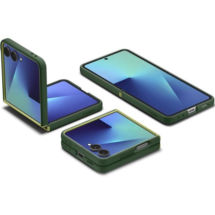 Захисний чохол Spigen Nano Pop MagFit (FF) для Samsung Galaxy Flip 7 (ACS11159) - Avo Green: фото 15 з 24
