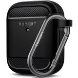 Захисний чохол Spigen (SGP) Rugged Armor (FH) для Apple AirPods 1 / 2 - Black (204525B)