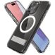 Защитный чехол Spigen (SGP) Slim Armor Essential S (MagFit) для Apple iPhone 15 Pro (ACS06477) - Crystal Clear (350835C). Фото 4 из 10