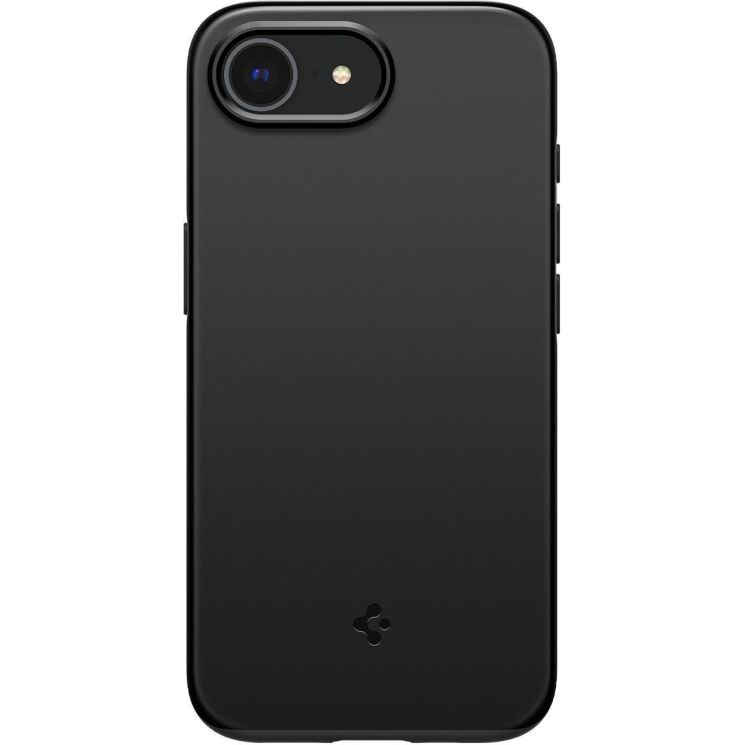 Защитный чехол Spigen (SGP) Thin Fit (MagFit) для Apple iPhone 16e (ACS09135) - Black: фото 2 из 16