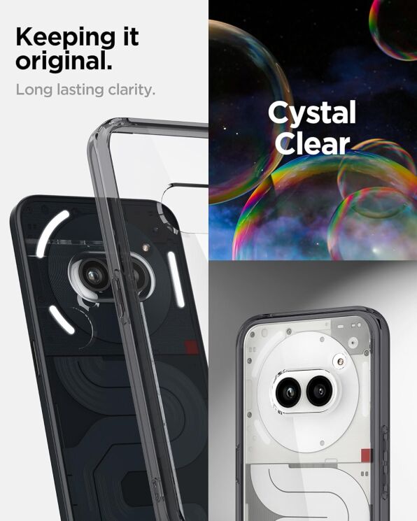 Защитный чехол Spigen (SGP) Ultra Hybrid для Nothing Phone (2a) / Phone (2a) Plus - Space Crystal: фото 13 из 14