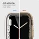 Защитный чехол Spigen (SGP) Ultra Hybrid (FW) для Apple Watch 41 mm (7 / 8 / 9 Series) - Crystal Clear (304805C). Фото 8 из 11