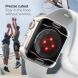 Защитный чехол Spigen (SGP) Ultra Hybrid (FW) для Apple Watch 41 mm (7 / 8 / 9 Series) - Crystal Clear (304805C). Фото 11 из 11