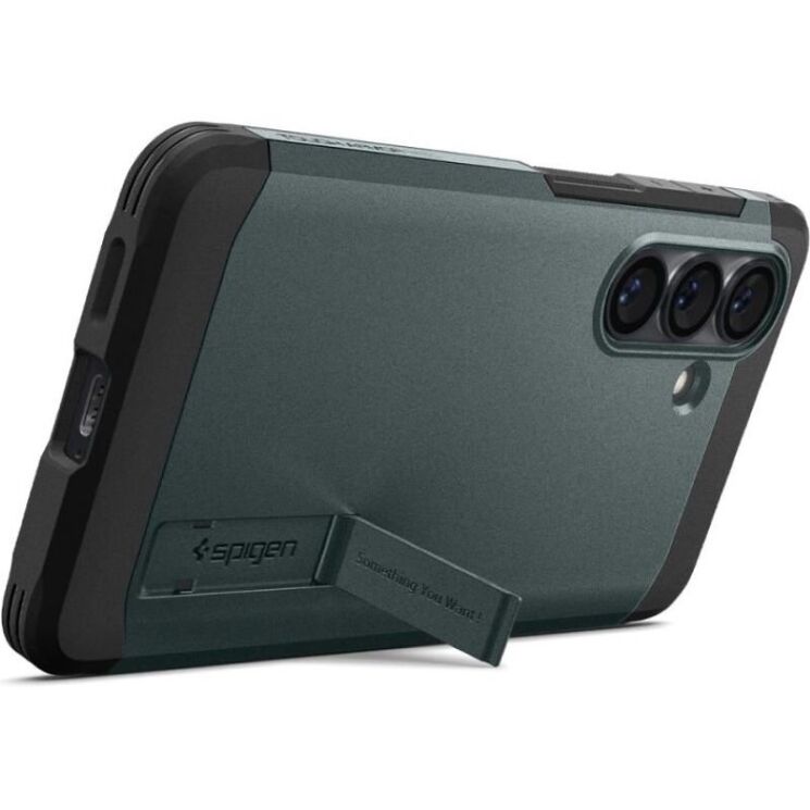 Защитный чехол Spigen Tough Armor (MagFit) для Samsung Galaxy S26 Plus (S947) ACS10715 - Abyss Green: фото 6 из 13