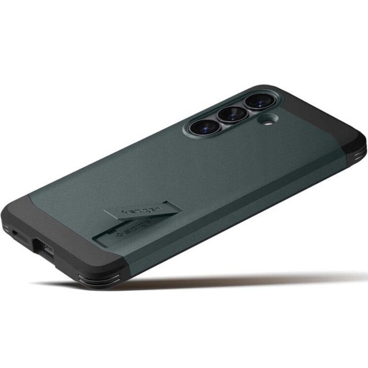 Защитный чехол Spigen Tough Armor (MagFit) для Samsung Galaxy S26 Plus (S947) ACS10715 - Abyss Green: фото 5 из 13