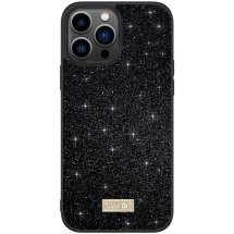 Защитный чехол SULADA Dazzling Glittery для Apple iPhone 16 Pro Max - Black: фото 1 из 8