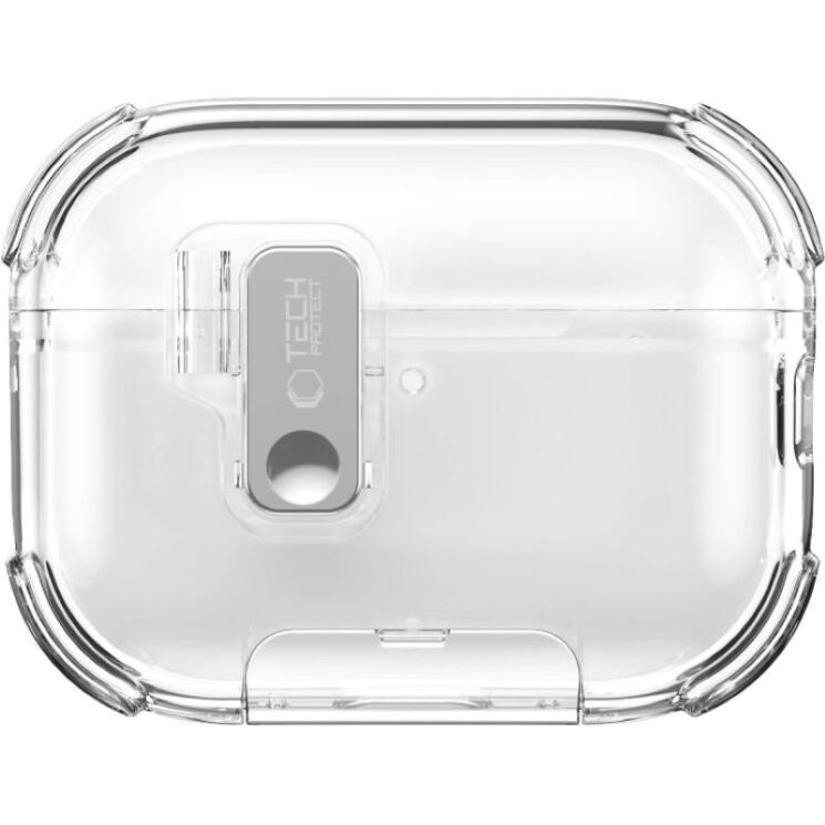 Захисний чохол Tech-Protect Bounce Pro для AirPods Pro 3 - Clear (390165C) Захисний чохол Tech-Protect Bounce Pro для AirPods Pro 3 - Clear: фото 3 з 12
