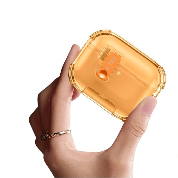 Защитный чехол Tech-Protect Bounce Pro для AirPods Pro 3 - Matcha Green: фото 7 из 12