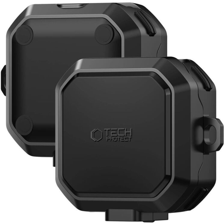 Защитный чехол Tech-Protect Carbonx MagSafe для Samsung Galaxy Buds 4 / Buds 4 Pro - Black (407423B) Защитный чехол Tech-Protect Carbonx MagSafe для Samsung Galaxy Buds 4 / Buds 4 Pro - Black: фото 2 из 8