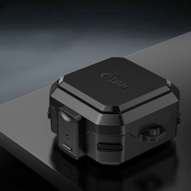 Защитный чехол Tech-Protect Carbonx MagSafe для Samsung Galaxy Buds 4 / Buds 4 Pro - Black (407423B) Защитный чехол Tech-Protect Carbonx MagSafe для Samsung Galaxy Buds 4 / Buds 4 Pro - Black: фото 4 из 8