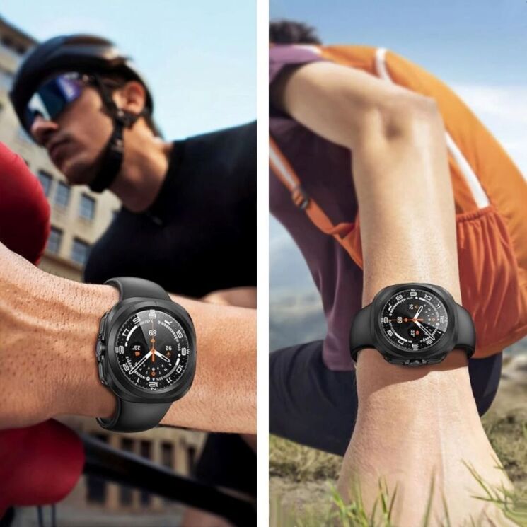 Защитный чехол Tech-Protect Defense для Samsung Galaxy Watch Ultra (47mm) / Ultra (2025) - Clear: фото 2 из 3