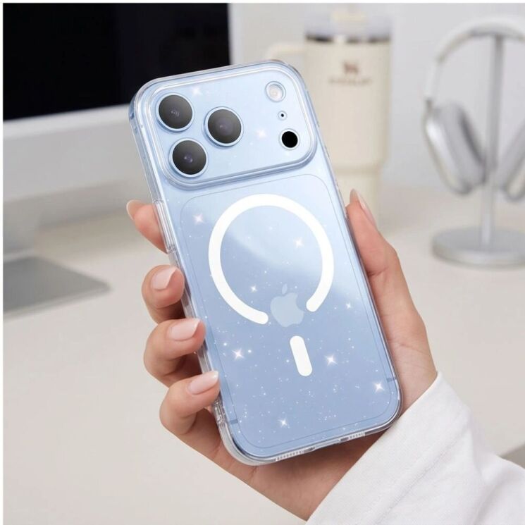 Захисний чохол Tech-Protect FlexAir MagSafe для iPhone 18 Pro Max / 17 Pro Max (5906302325177) - Glitter (423908T) Захисний чохол Tech-Protect FlexAir MagSafe для iPhone 18 Pro Max / 17 Pro Max (5906302325177) - Glitter: фото 9 з 9