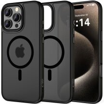 Захисний чохол Tech-Protect Magmat MagSafe для iPhone 16 Pro Max - Matte Black: фото 1 з 5