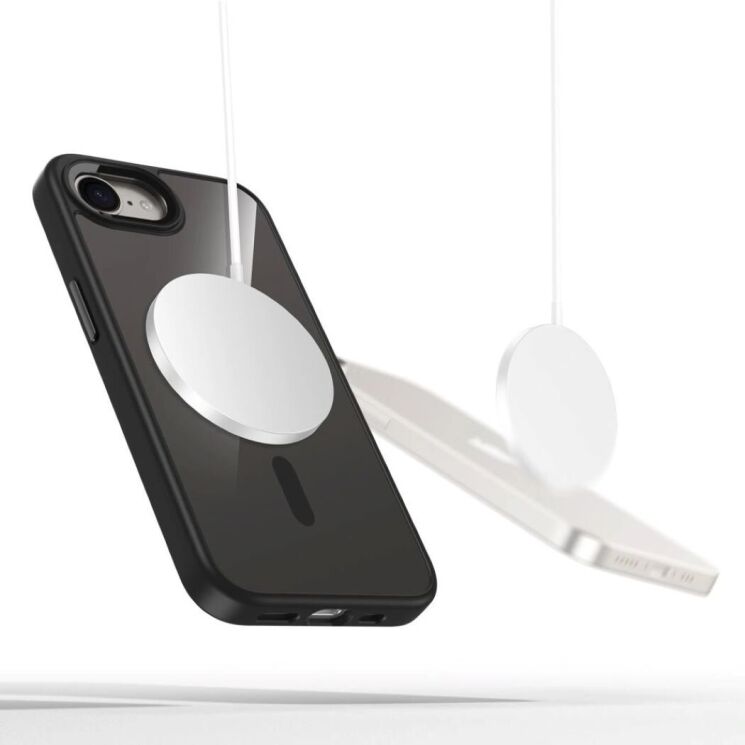 Защитный чехол Tech-Protect Magmat MagSafe для Nothing Phone (3a) Pro - Black / Clear: фото 2 из 4