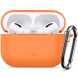 Защитный чехол Tech-Protect Silicone Hook для AirPods Pro 3 - Cosmic Orange (390125O). Фото 3 из 8