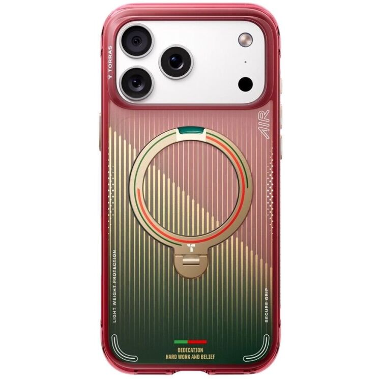 Защитный чехол TORRAS Ostand Q3 Air Portugal Limited для iPhone 17 Pro Max - Glory Slash: фото 2 из 5