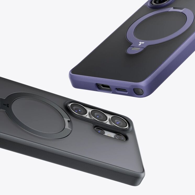Защитный чехол TORRAS Ostand Q3 Spin (with MagSafe) для Samsung Galaxy S26 Plus - Black: фото 10 из 10
