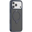 Захисний чохол TORRAS Ostand Spin MagSafe для Apple iPhone 17 Pro - Dark Blue (387325DB)