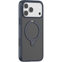 Захисний чохол TORRAS Ostand Spin MagSafe для Apple iPhone 17 Pro - Dark Blue: фото 1 з 8