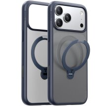 Захисний чохол TORRAS Ostand Q3 Spin (with MagSafe) для iPhone 17 Pro - Dark Blue: фото 1 з 8