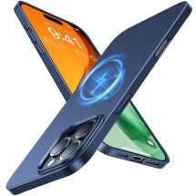 Защитный чехол TORRAS Slim Fit MagSafe для Apple iPhone 16 Pro Max - Navy Blue: фото 1 из 6