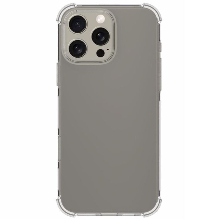 Захисний чохол UniCase AirBag для Apple iPhone 16 Pro Max - Transparent: фото 2 з 5