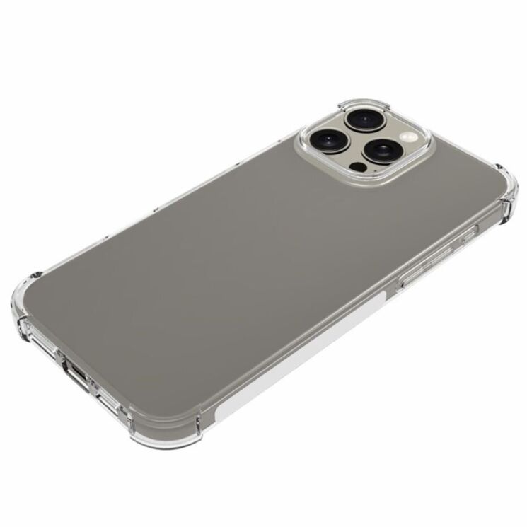 Захисний чохол UniCase AirBag для Apple iPhone 16 Pro Max - Transparent: фото 4 з 5