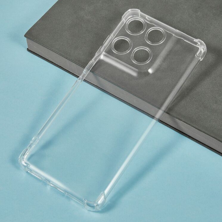 Защитный чехол UniCase AirBag для Motorola Edge 60 / Edge 60 Fusion - Transparent: фото 3 из 7