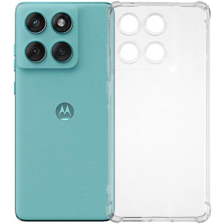 Защитный чехол UniCase AirBag для Motorola Edge 60 / Edge 60 Fusion - Transparent: фото 1 из 7