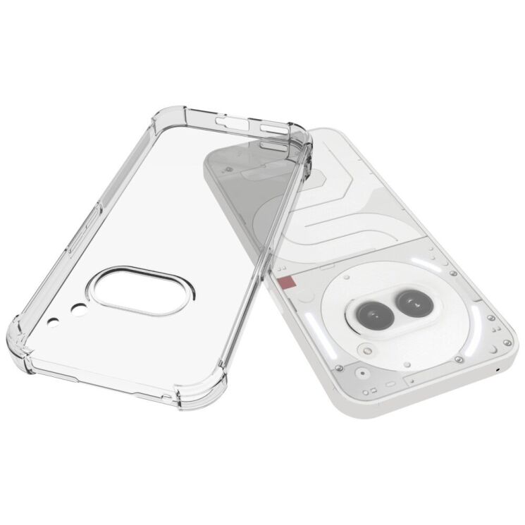 Защитный чехол UniCase AirBag для Nothing Phone (2a) / Phone (2a) Plus - Transparent: фото 2 из 5